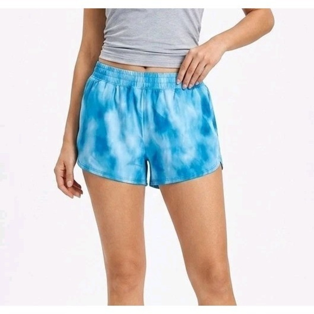 Tek‎ Gear Workout Mid Rise Shorts Multicolored Side Pockets Women's Size XXL